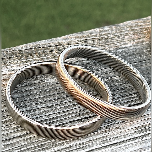 🩶 Vintage Choker Necklace & Bracelet Set - Picture 2 of 7